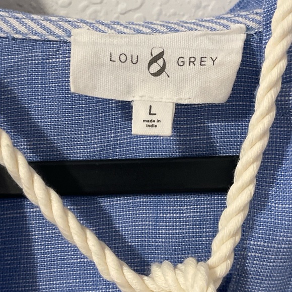 Lou & Grey Linen Tunic Hoodie with Rope Accent - Picture 5 of 10